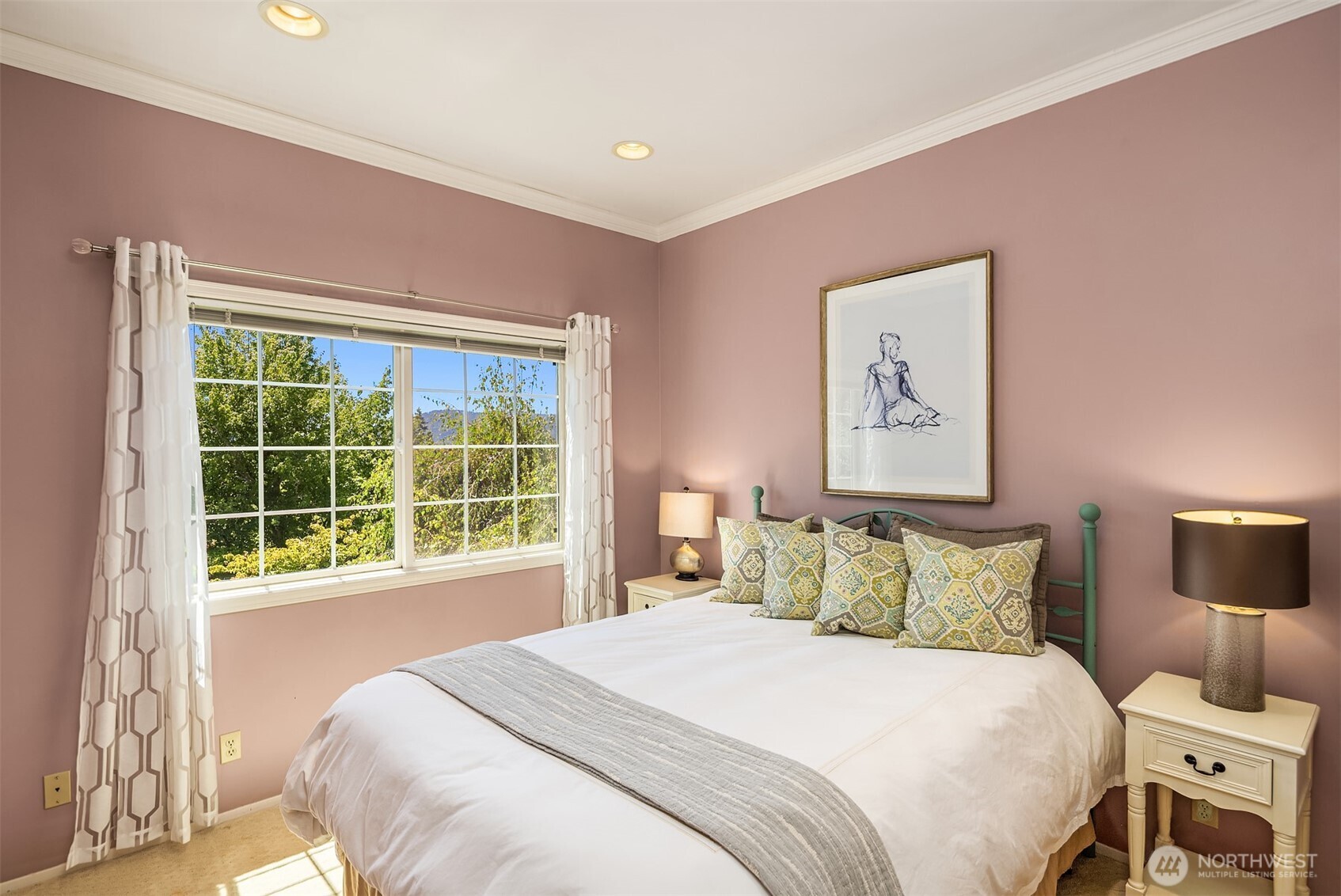 1 of 3 lower level view bedrooms