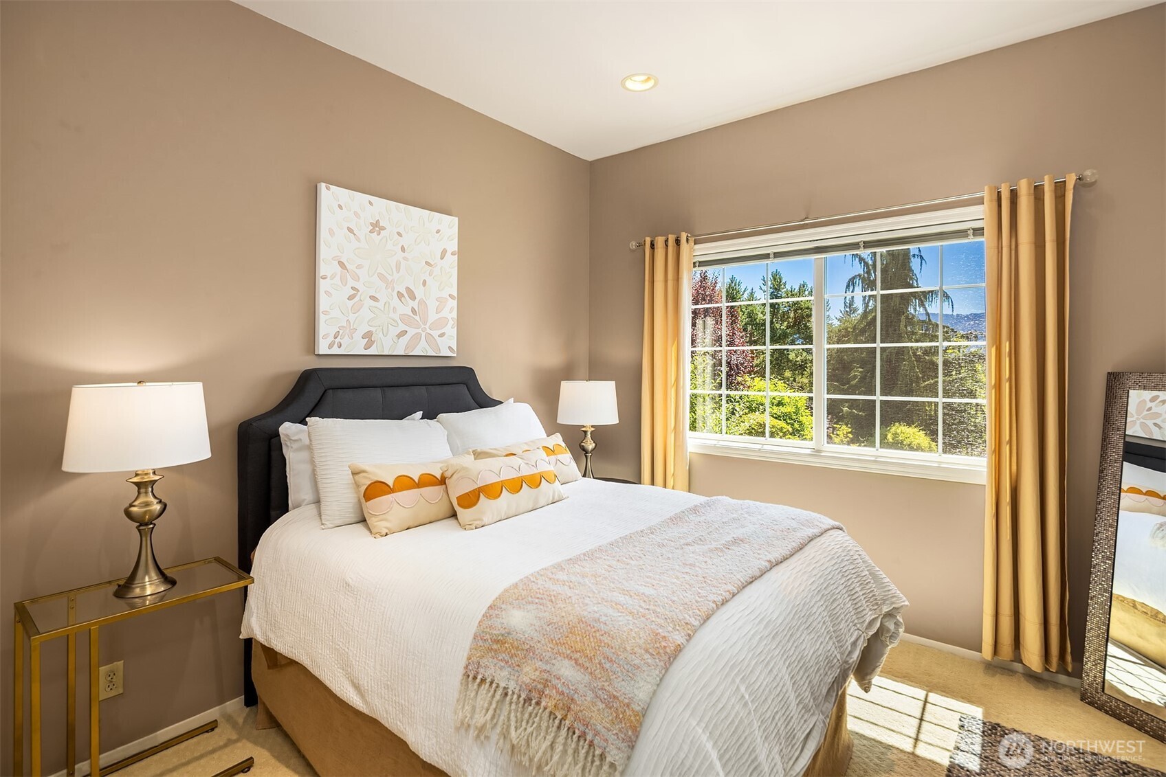 1 of 3 lower level view bedrooms