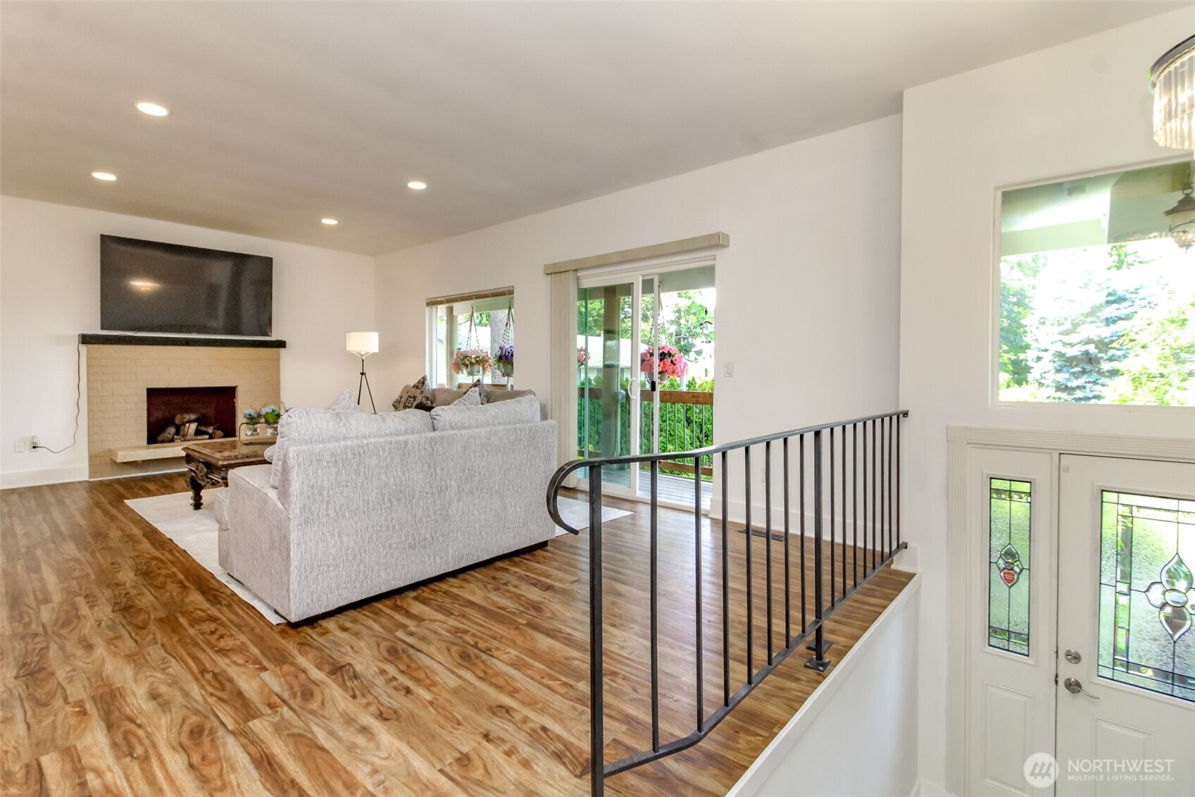 Entryway Leading to Great Room.