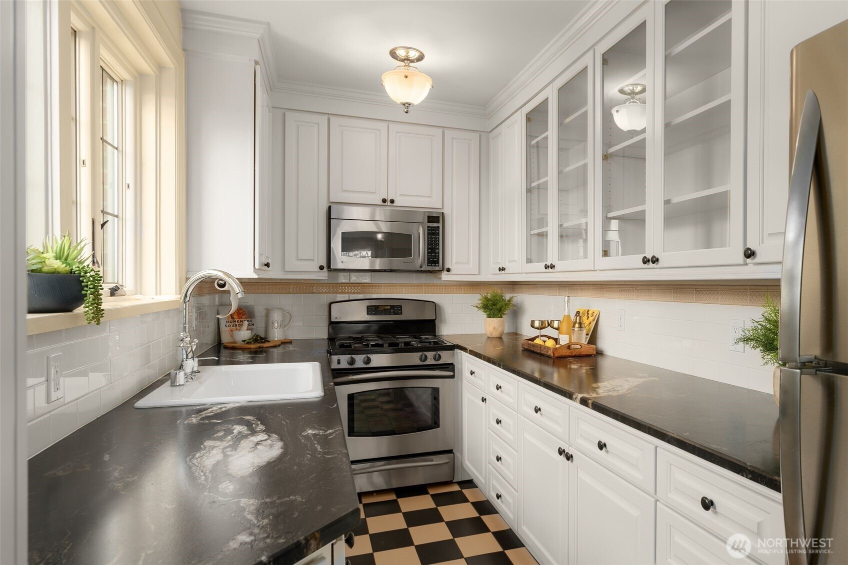 Remodeled Kitchen.  Timeless but Modern.