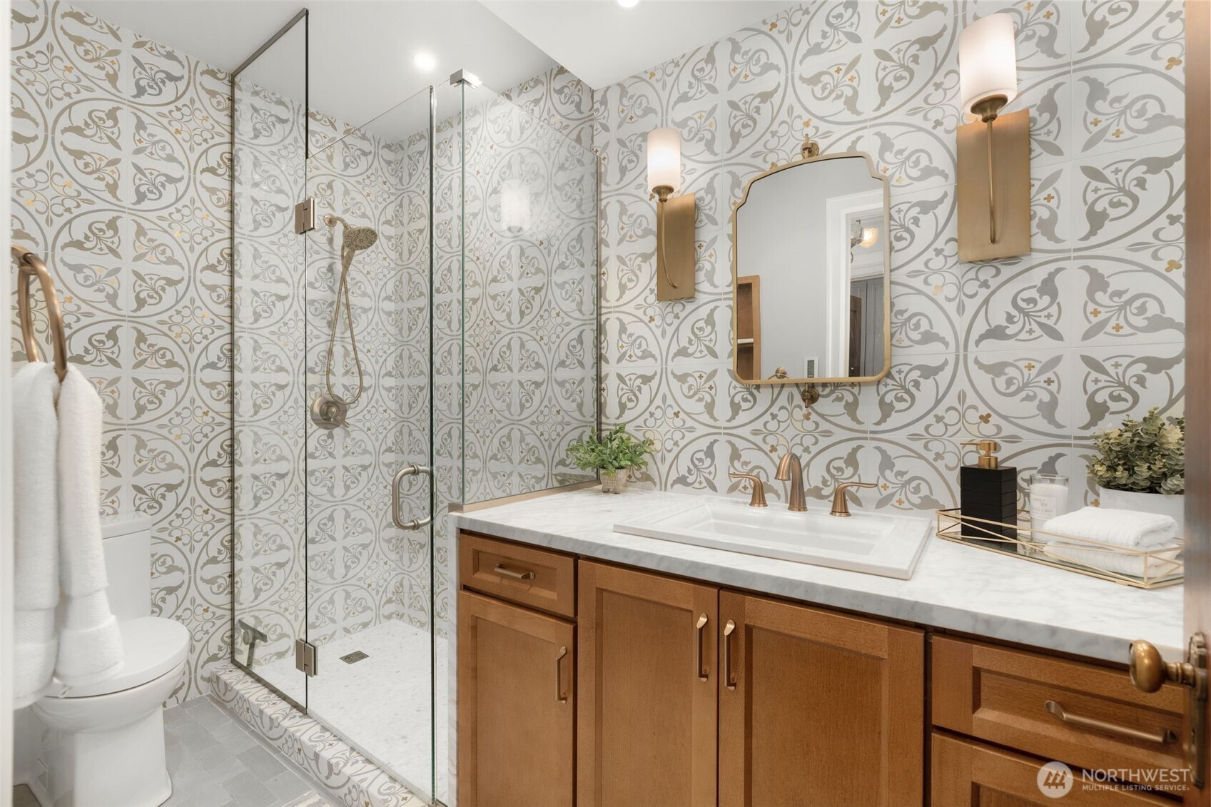 North and West Facing Windows- with a View of the Water.  Be sure to look!