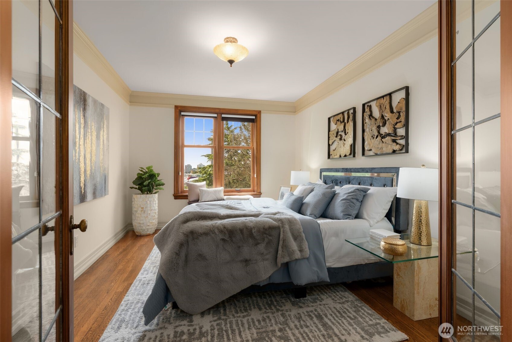 Actual Laundry Room in the EnSuite.  Peek inside to find a Wall Safe for Valuables!