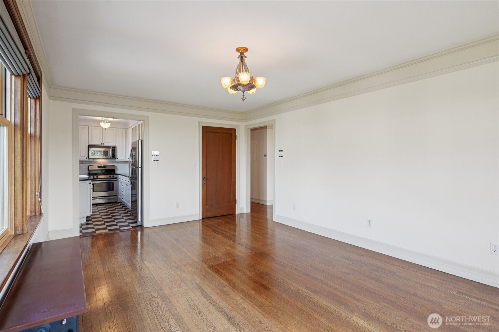 Destaged photos that Highlight the Classic and Original Features of the Home.