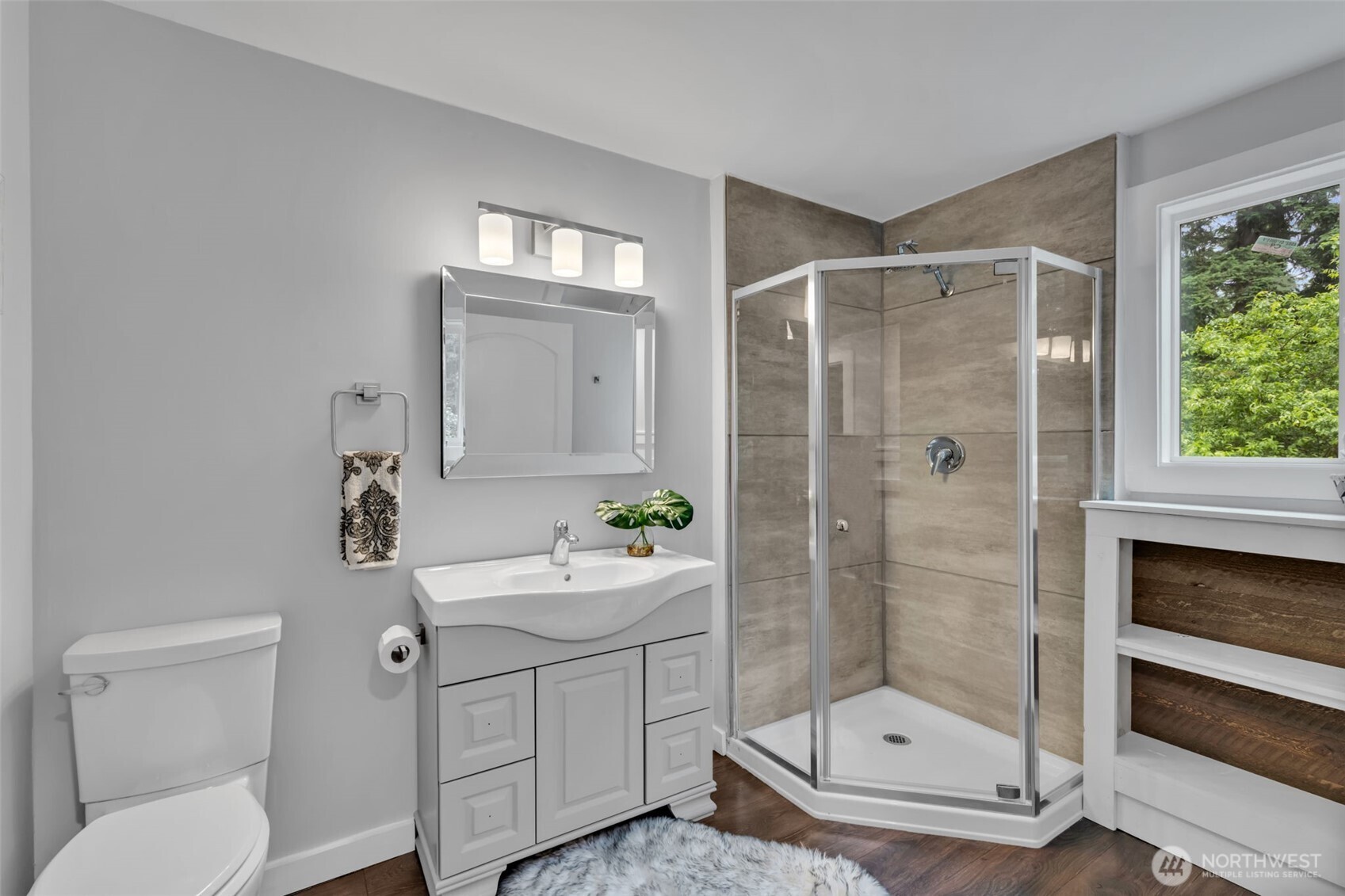 Newly updated downstairs bathroom
