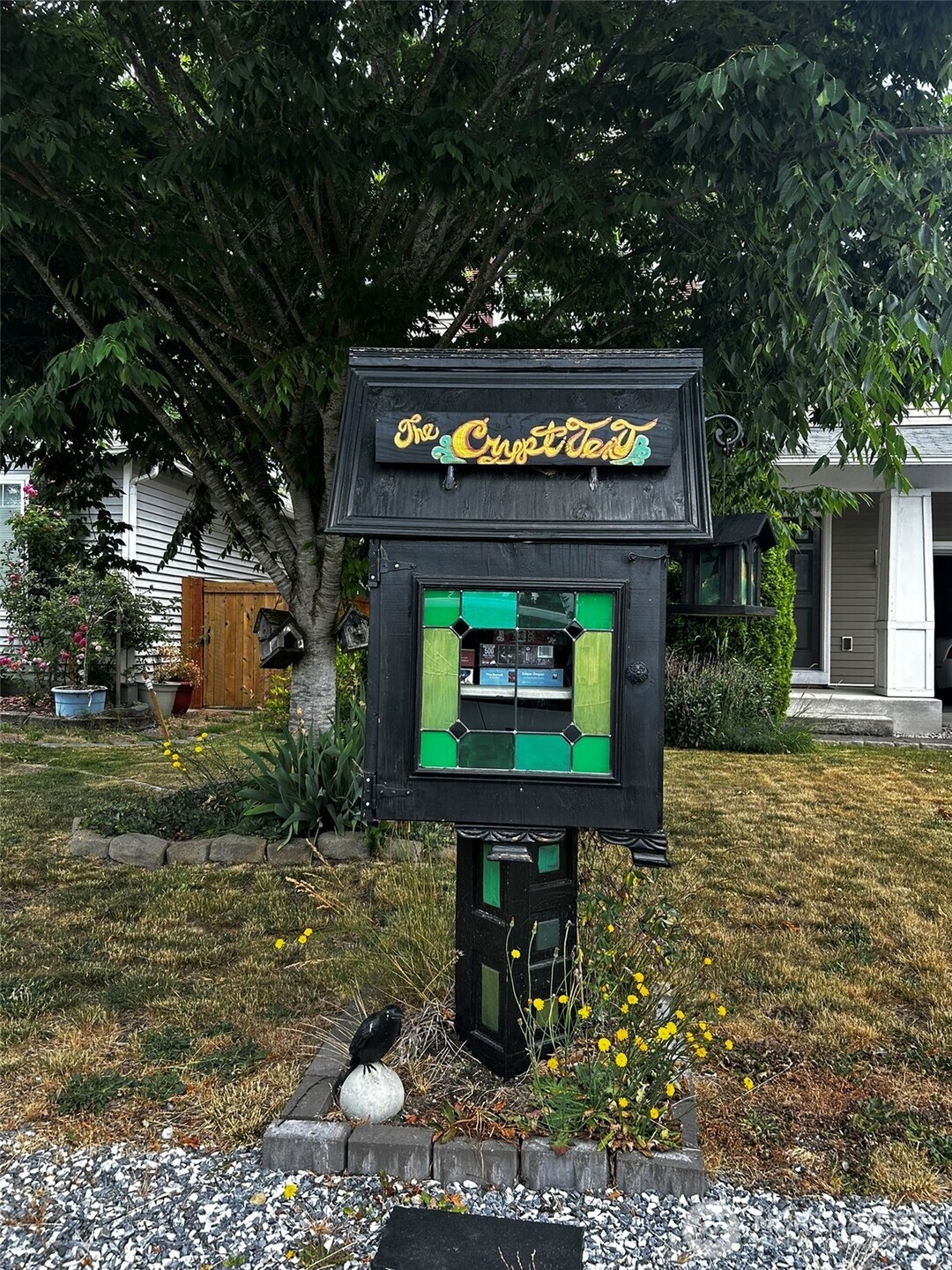 free little library a few doors away