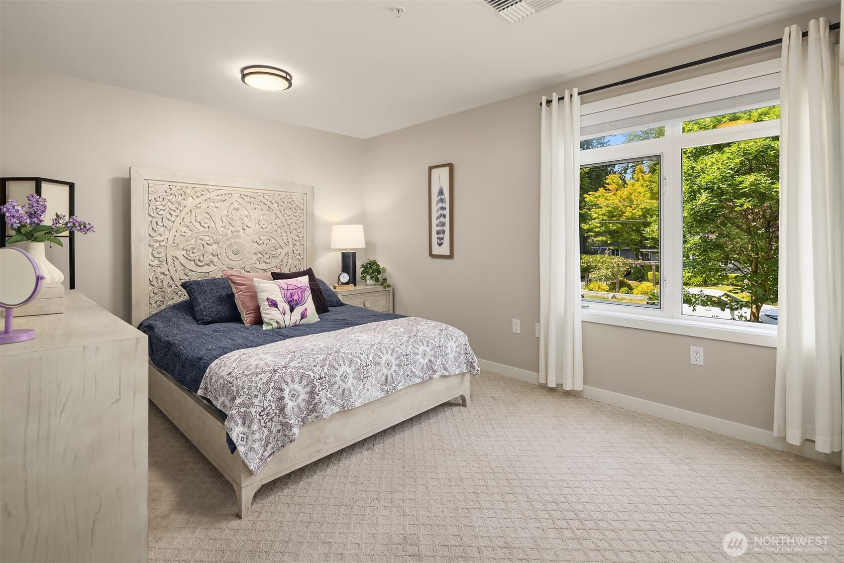 Cozy, quiet, and surrounded by greenery—this suite is perfect for overnight visitors.