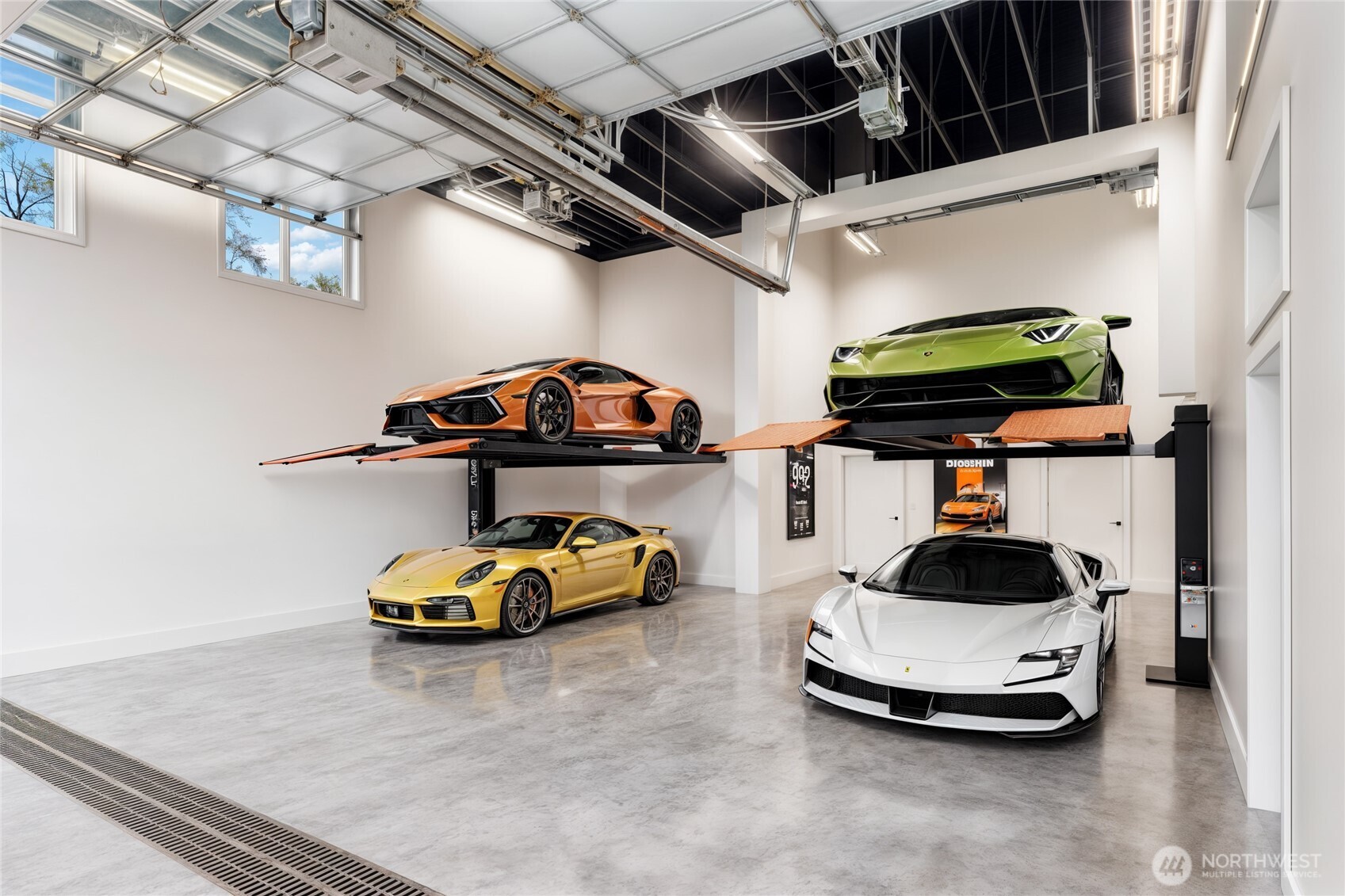 Virtually Staged garage for Inspiration (Car fanatic?)