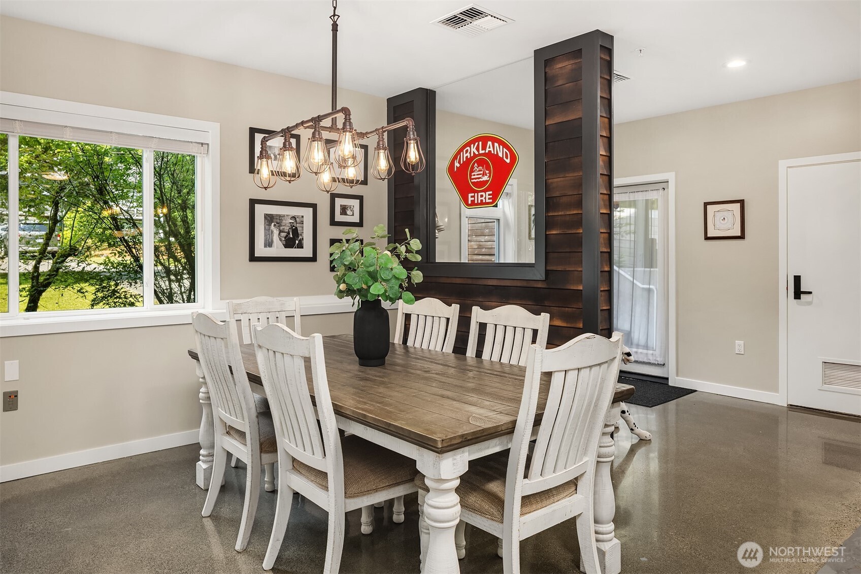 Airy and inviting dining area with clean sightlines and a strong connection to the home’s central living spaces—ideal for both casual and formal gatherings.