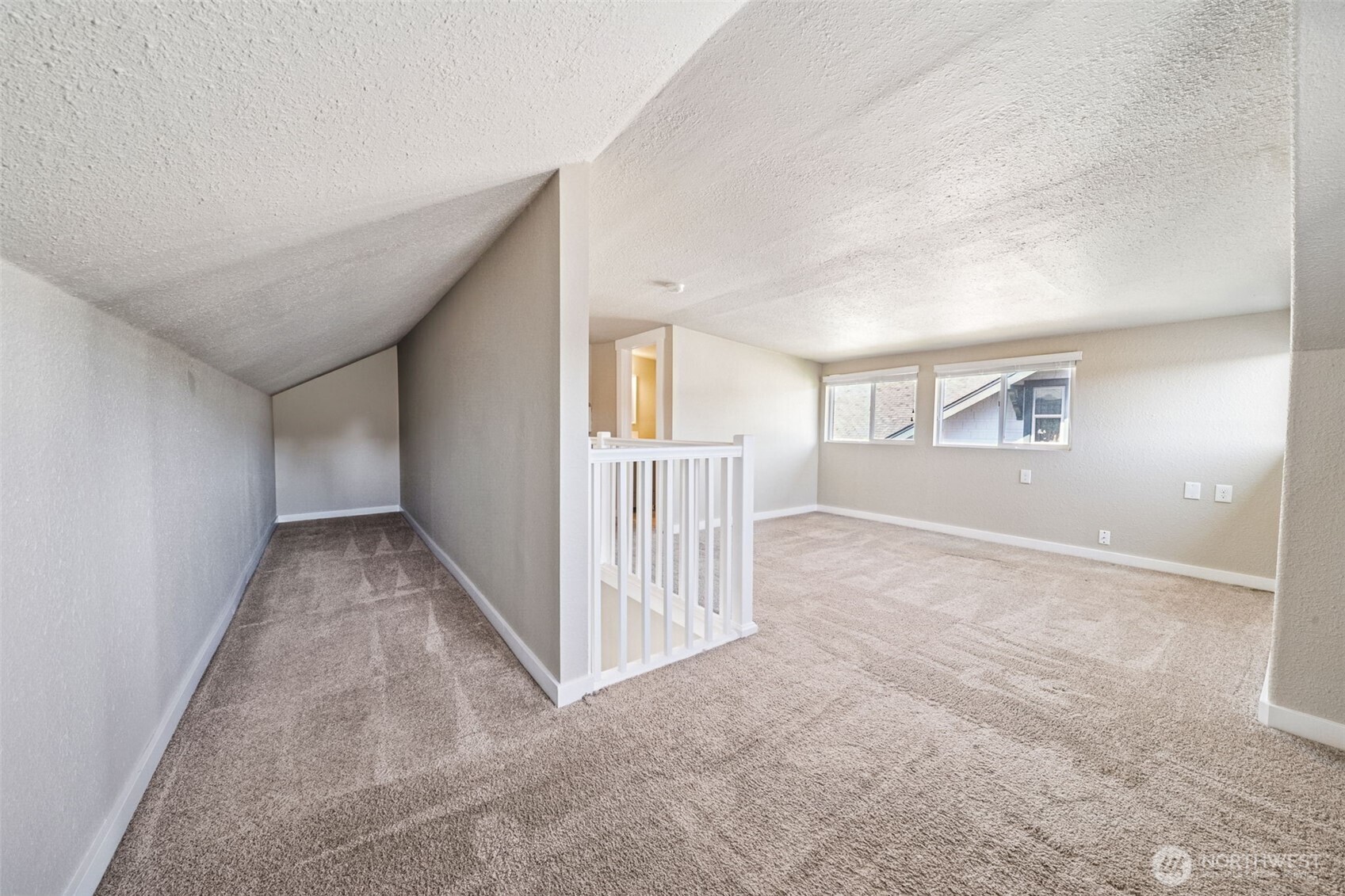 Primary bedroom - walk in closet ready for your design - dressers or shelving - up to you.