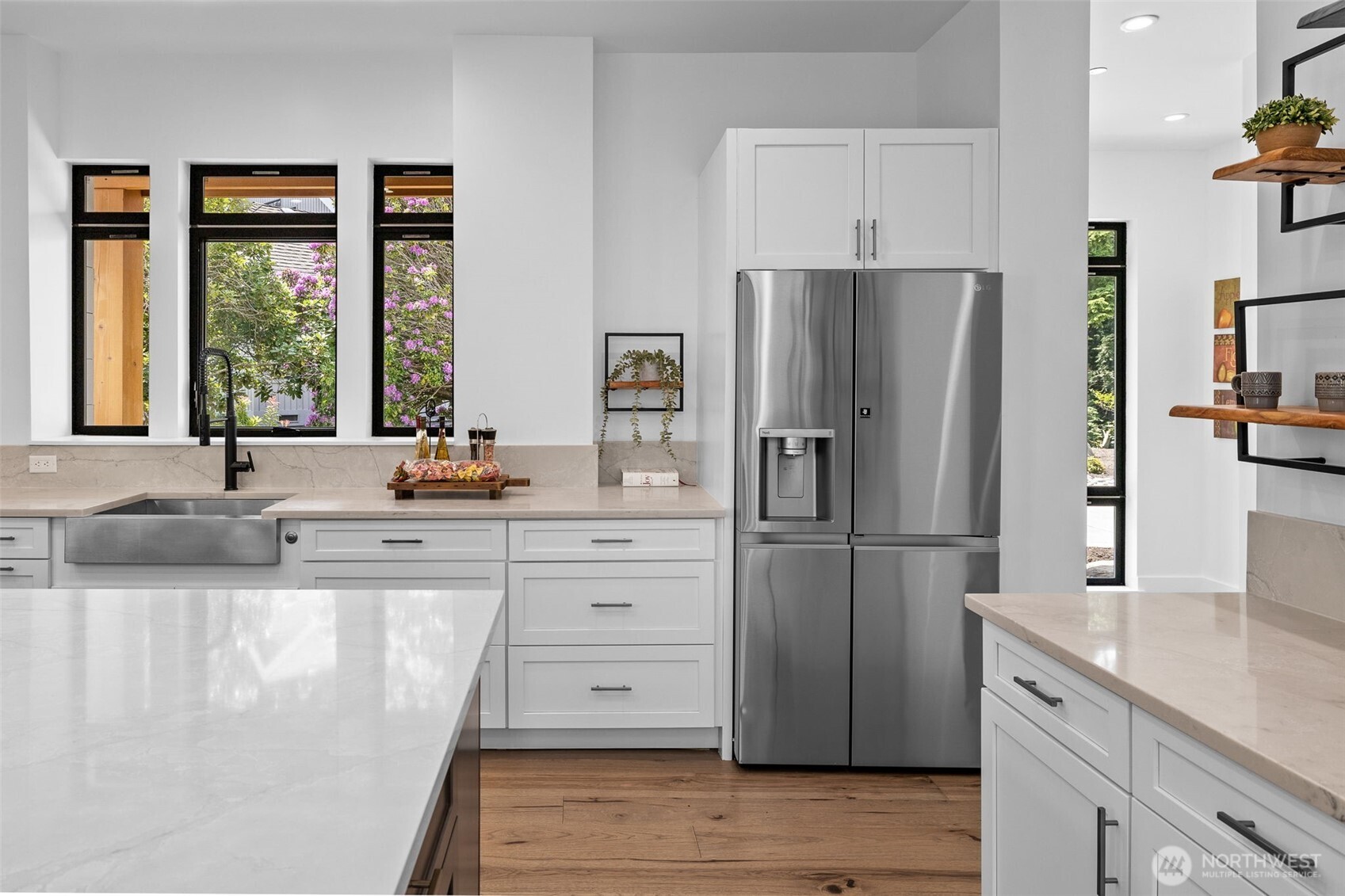 Sweet views from your kitchen workspaces