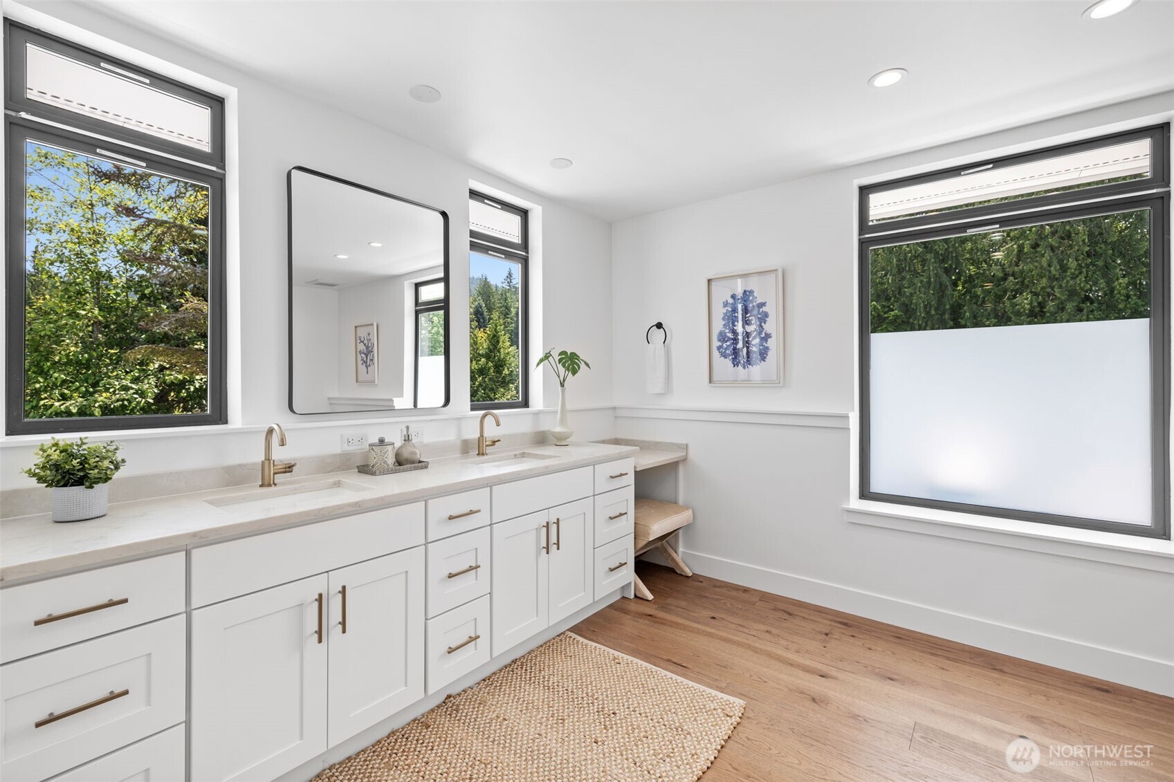 Lovely Primary Bath - has plumbing in place for Tub if desired