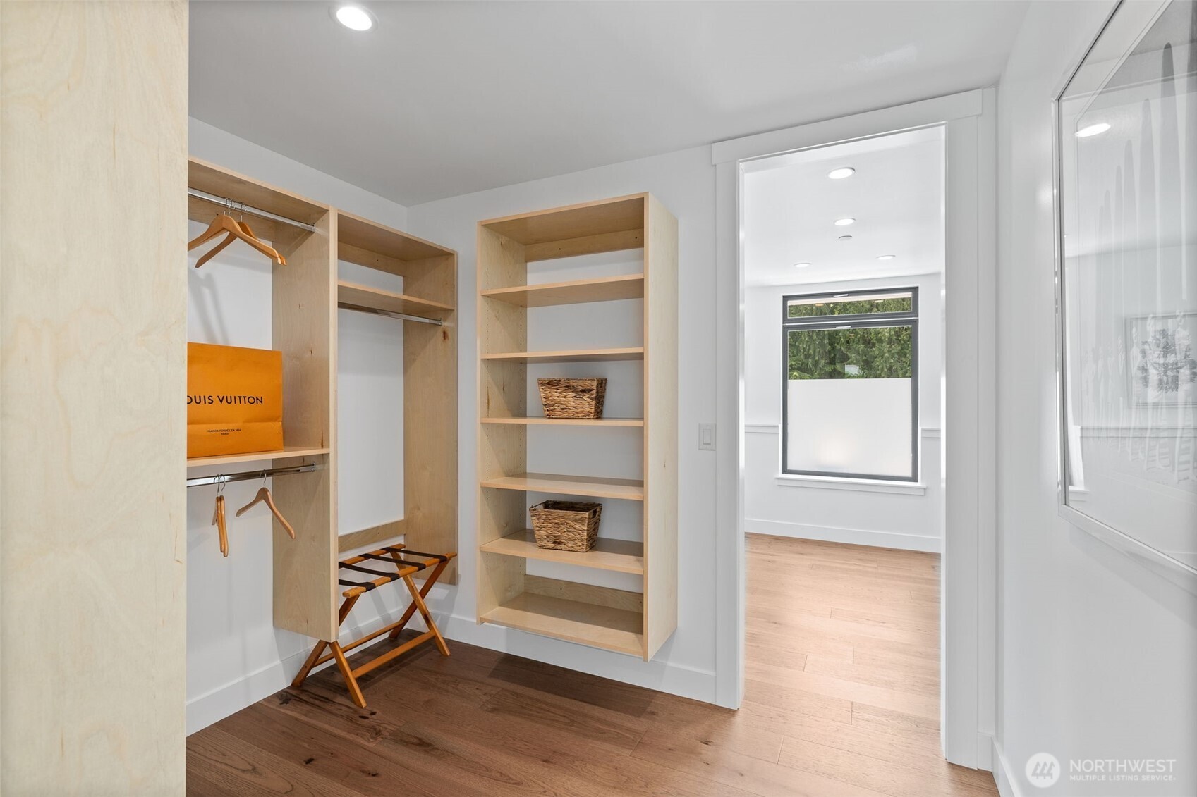 First Closet in Primary