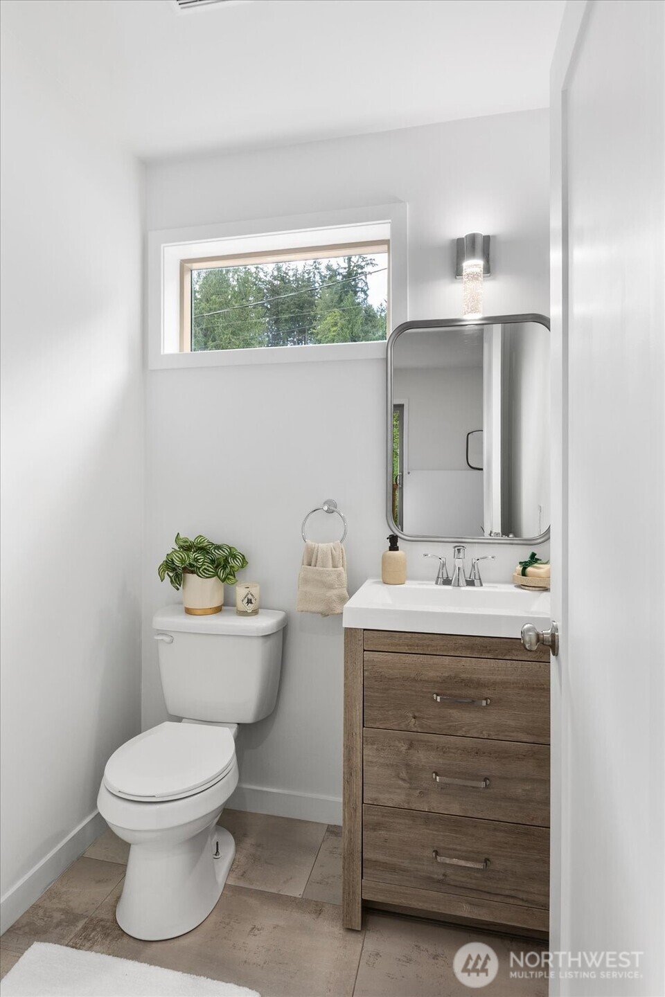Main floor powder room.