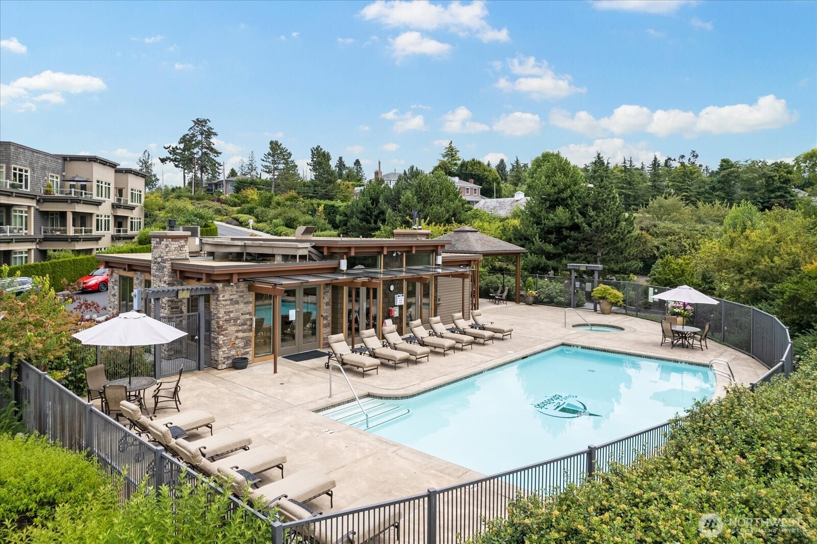 . . .featuring another pool and spa, work-out venue and . . .