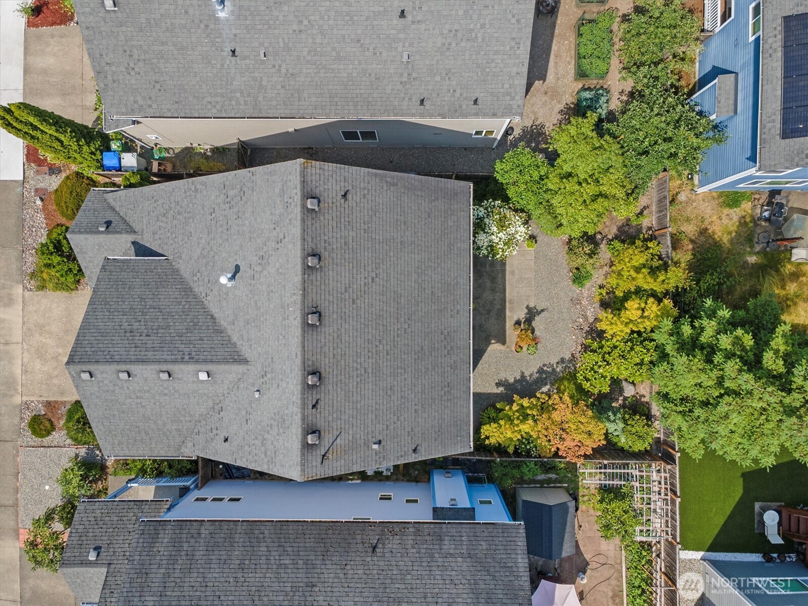 View of Roof and Property