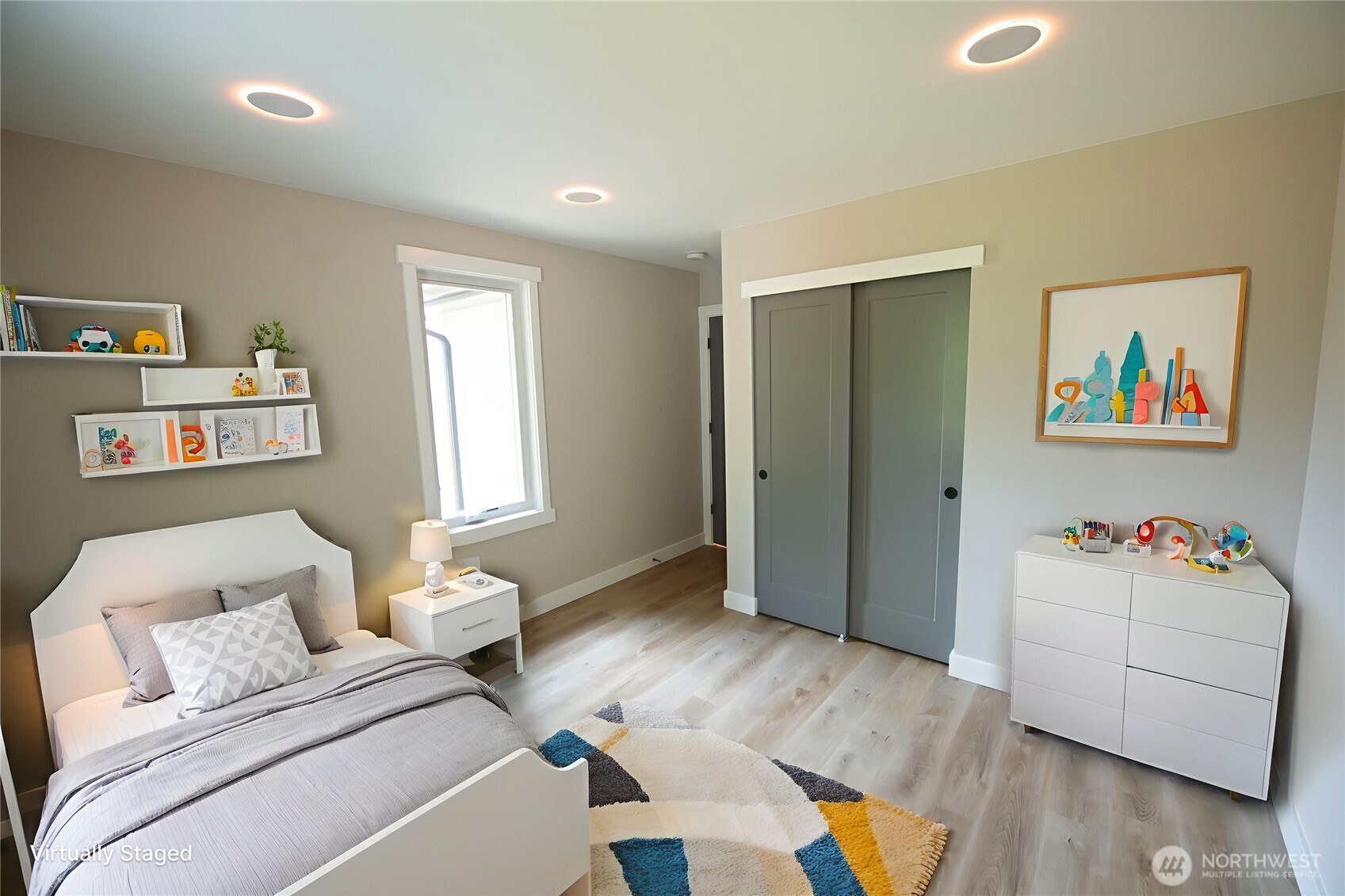 Second Bedroom w/ large closet