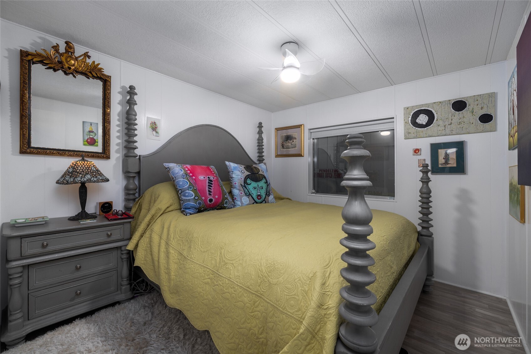 Bedroom #3 - that's a king-sized bed!