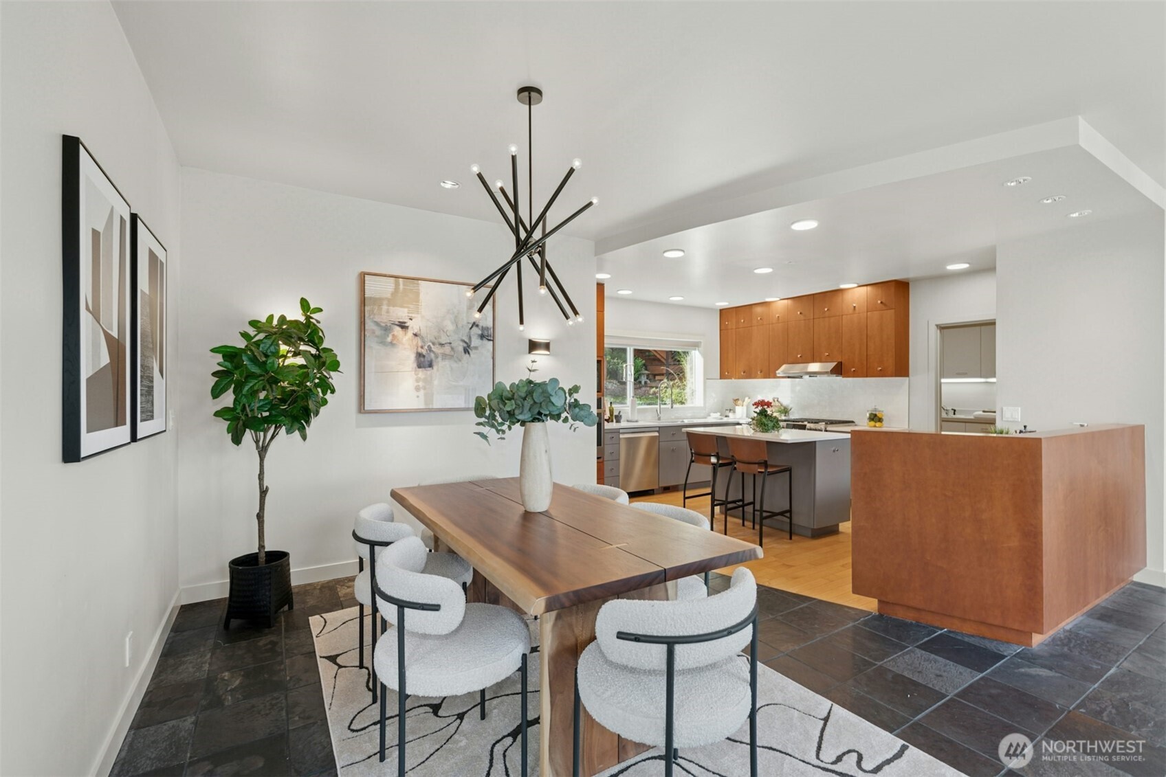 Elegant dining room