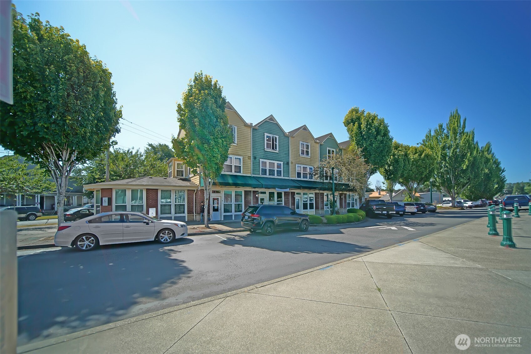 Sumner Station across the street