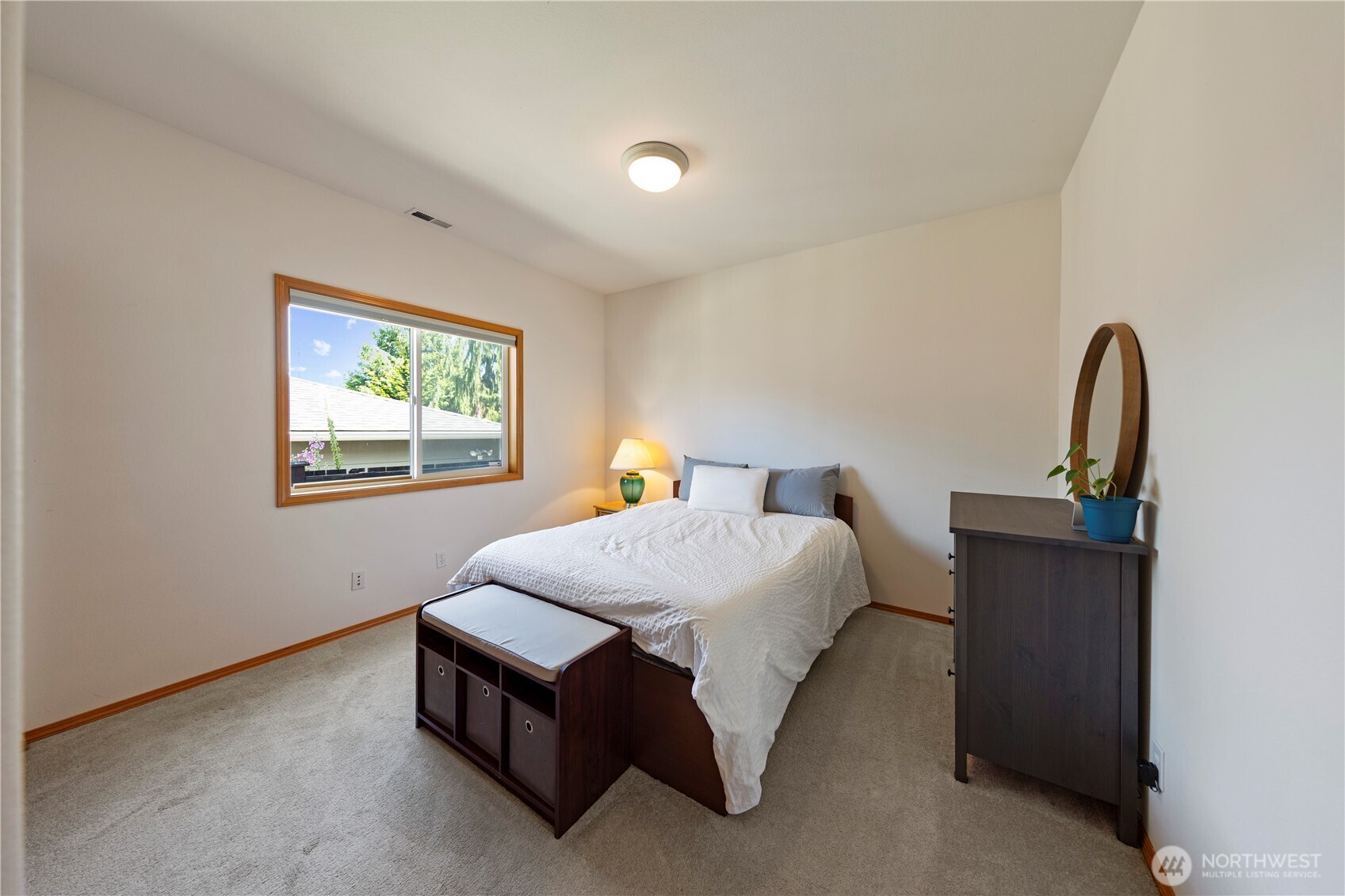 On the left side of the home are bedrooms 2 & 3. Nice size with generous closet space.