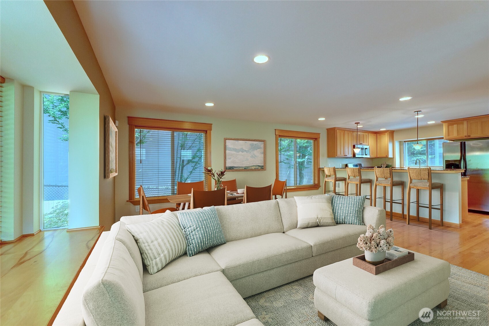 Open Concept Living Space