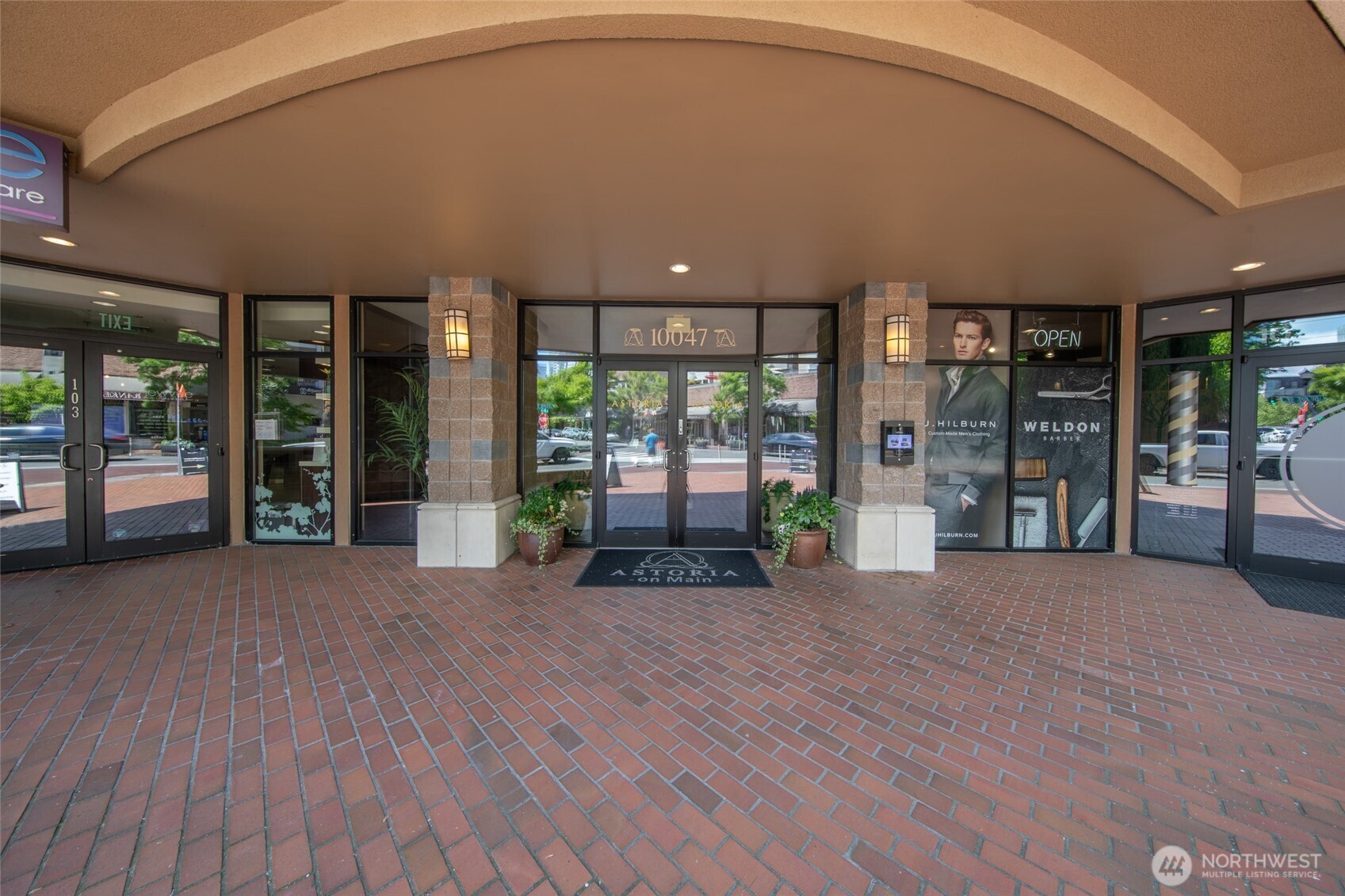 Entrance from Main Street.