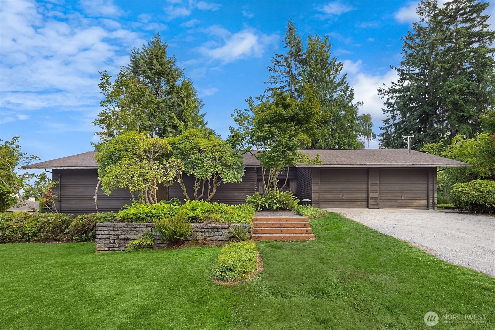 The lot is nearly 1/3 acre and gently slopes for territorial views.
