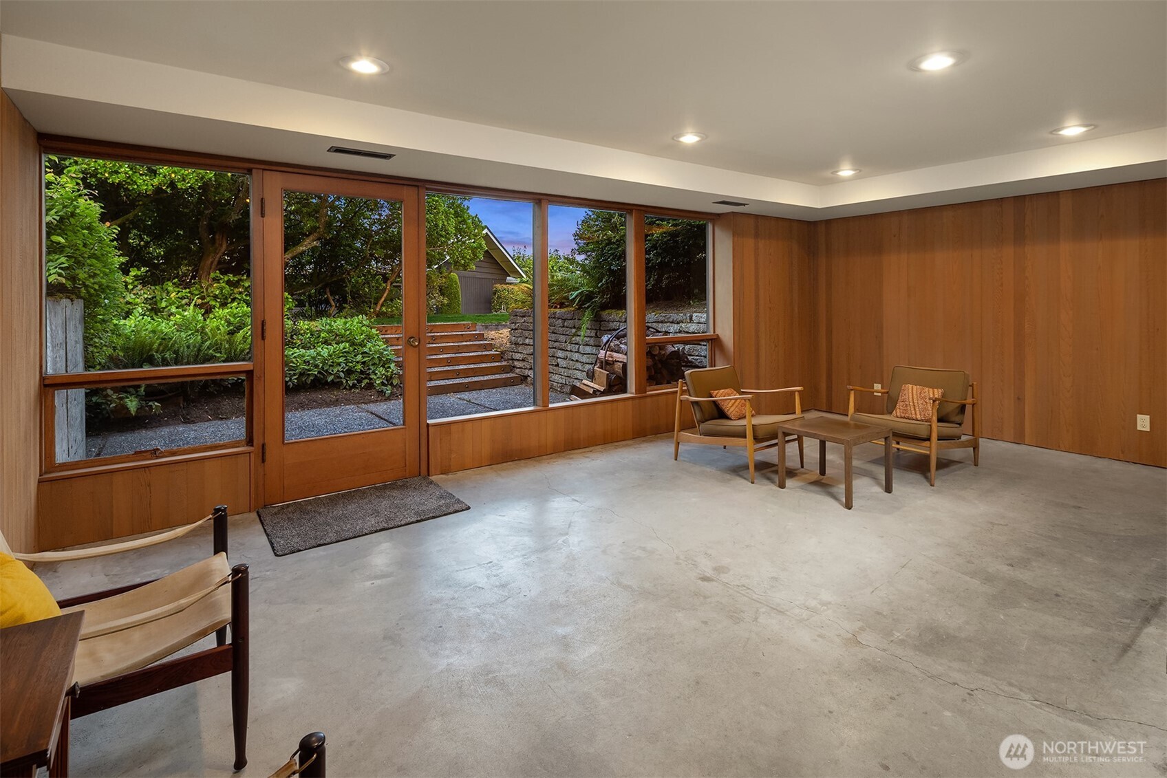 Lower level family room