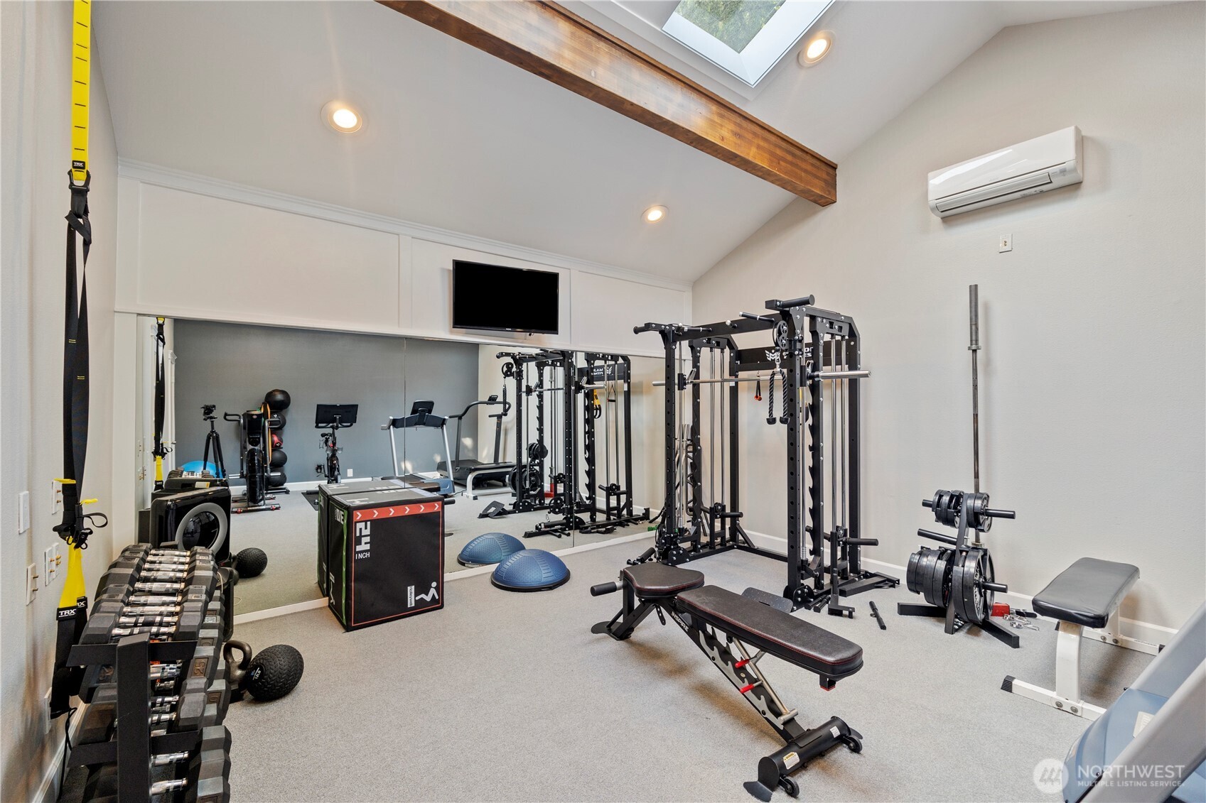 Community gym recently updated