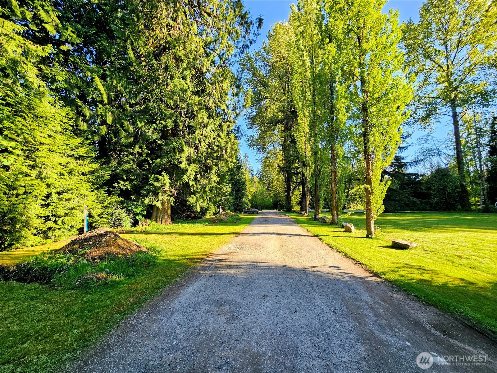 A long, private driveway welcomes you home—offering seclusion, and a grand sense of arrival. Surrounded by nature, it's the perfect prelude to the serene lifestyle.