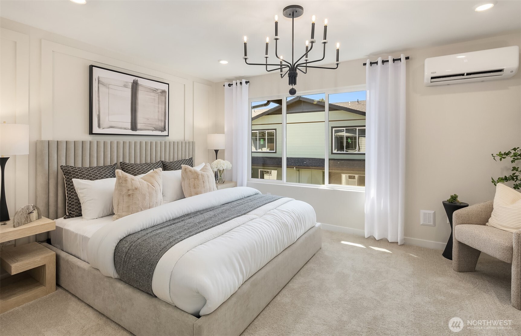 Photos are of a furnished similar floorplan