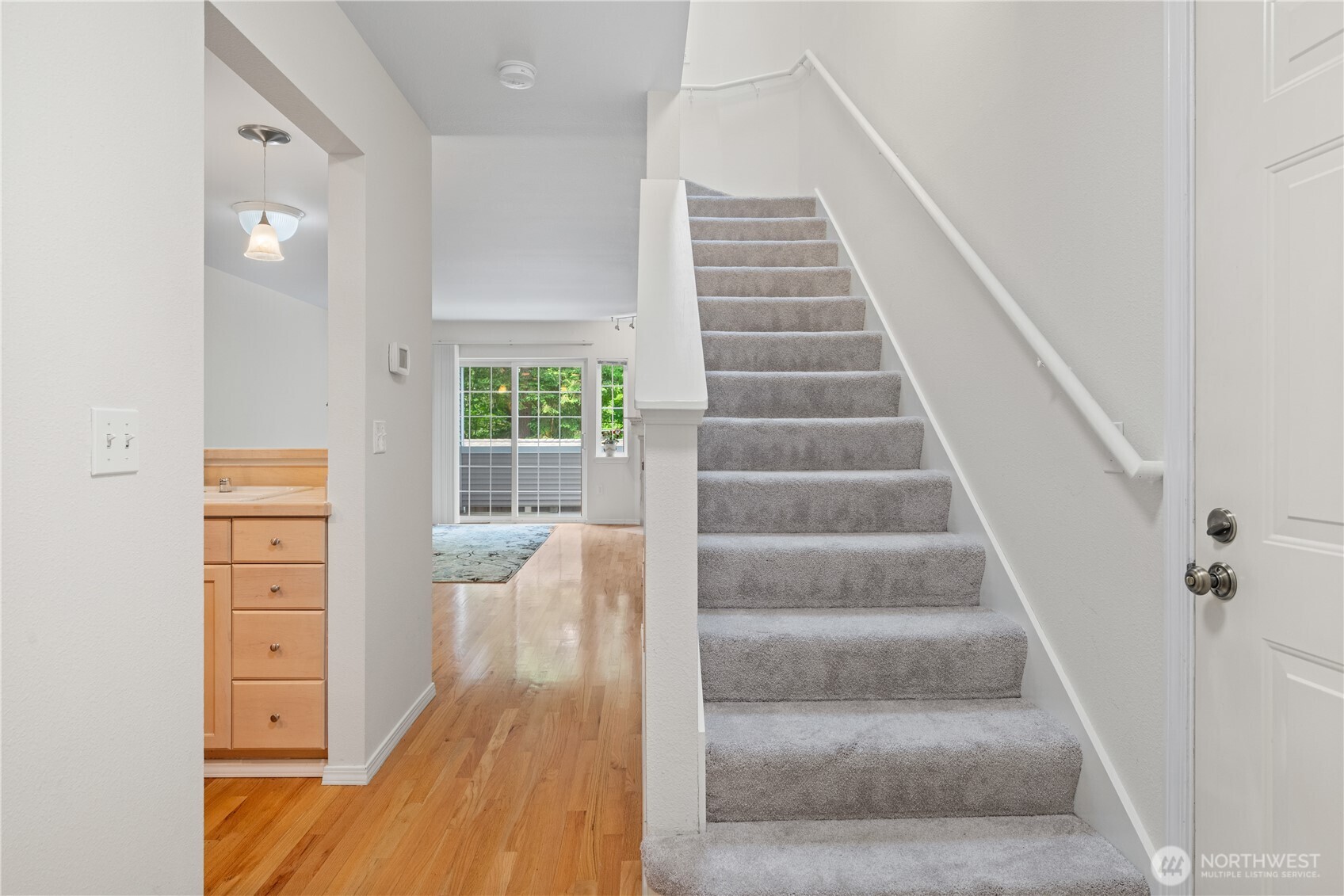 Stairs to bedrooms