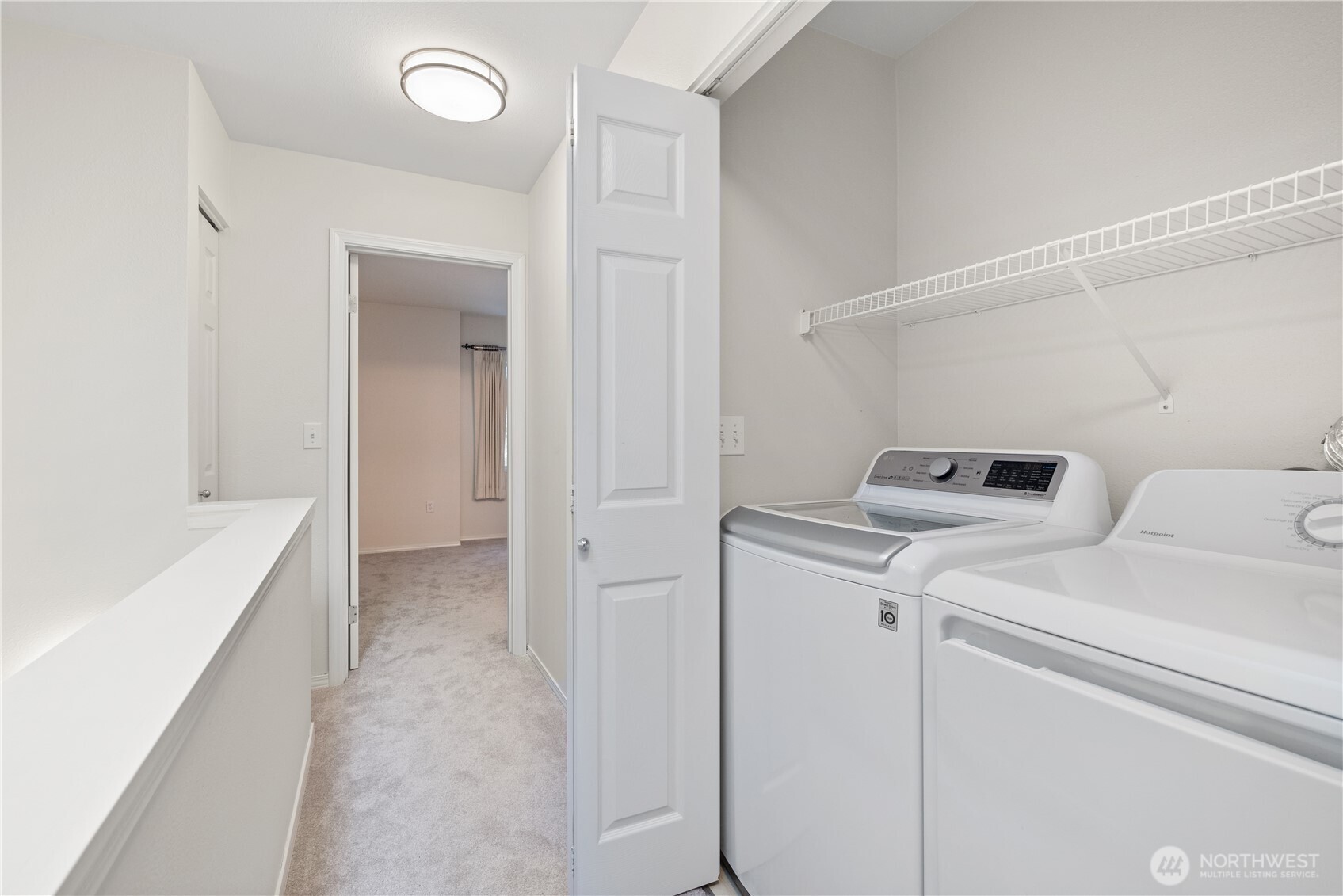 Laundry upstairs