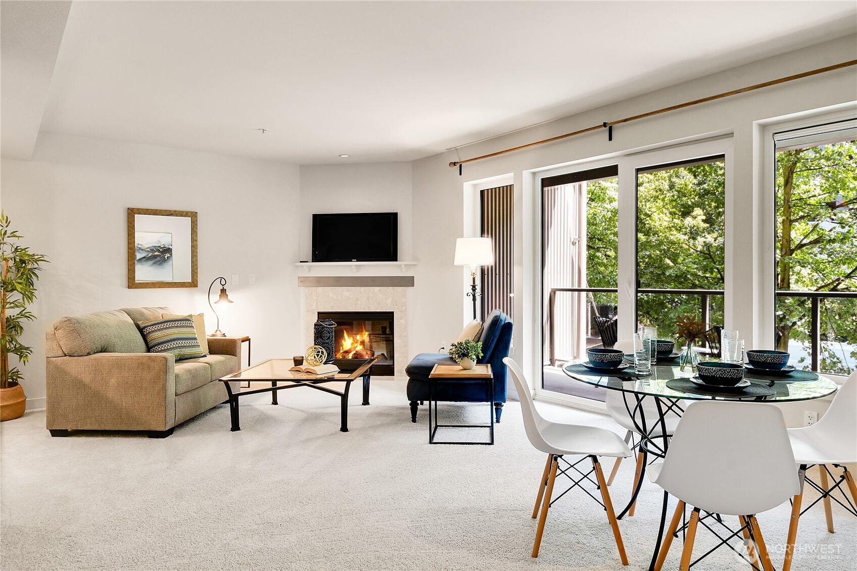 Spacious living area