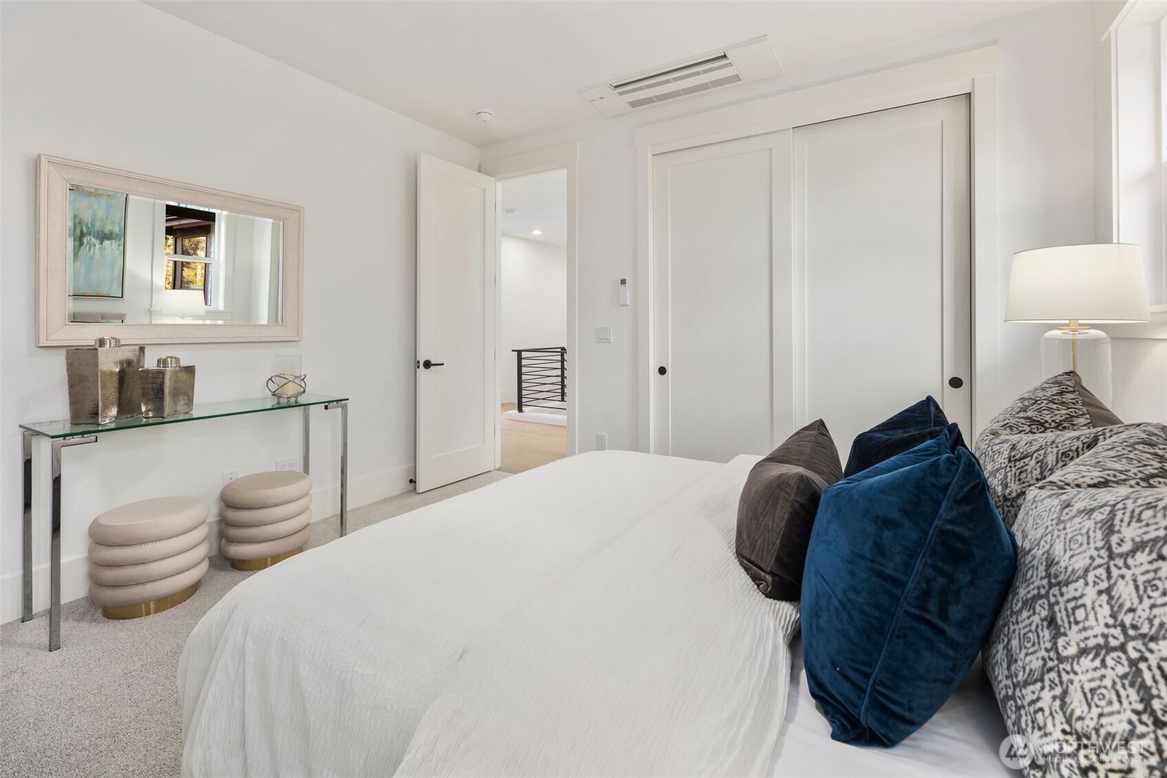 Secondary Bedroom w/ Custom Closet Package.