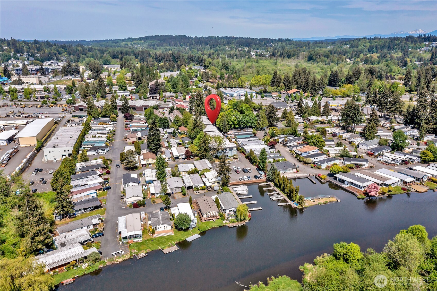Aerial View of the Community