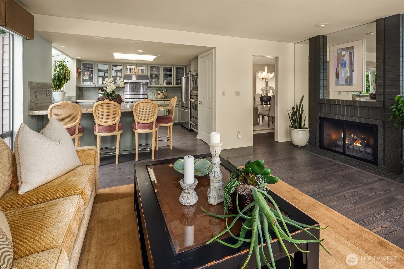 Family Room + Fireplace