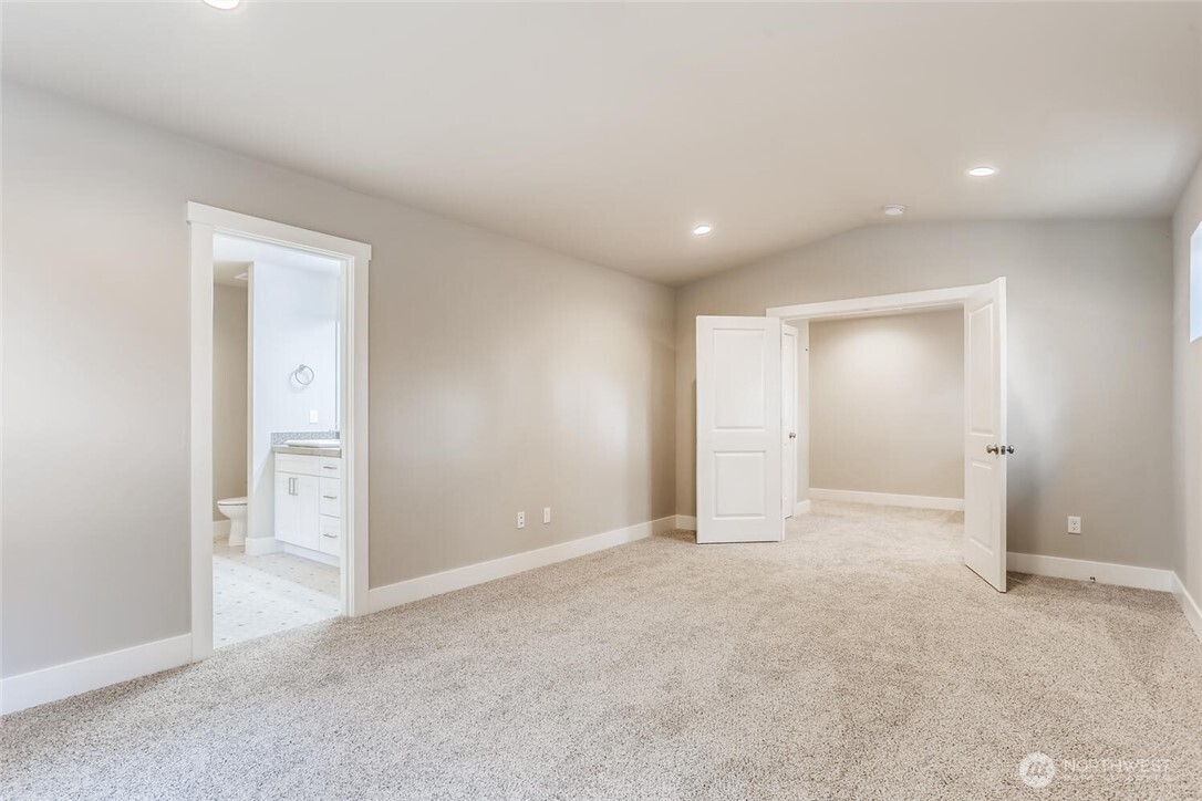 Photos of a completed home next door