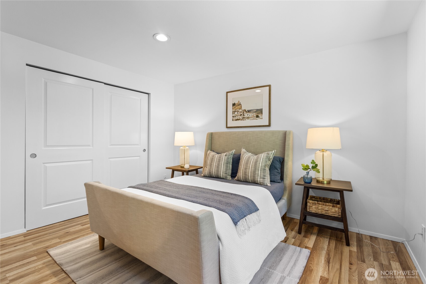 One of two versatile flex rooms that provide ample space for guests, hobbies or extra sleeping quarters. This one would make the perfect set up for a live in nanny, mother-in-law or extended out of town guests!