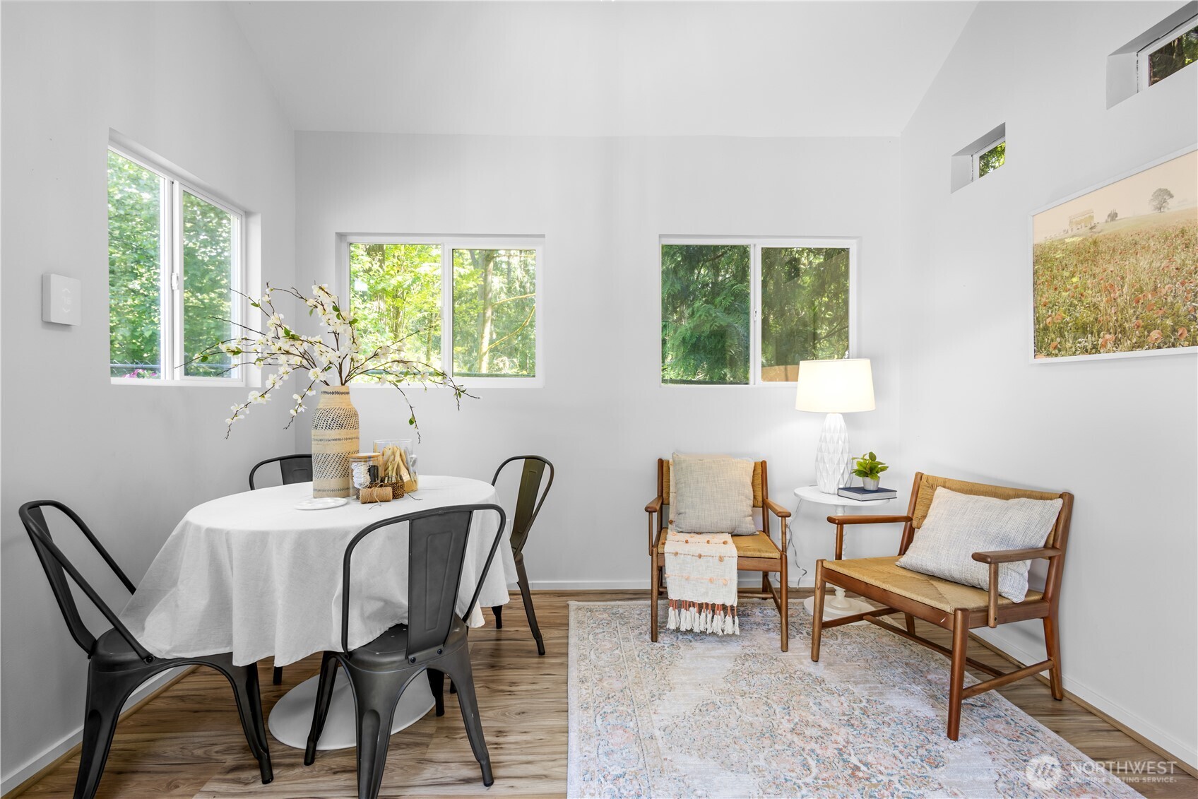 8’x10’ Studio - Fully insulated and finished with WiFi, smart thermostat, and smart lighting.