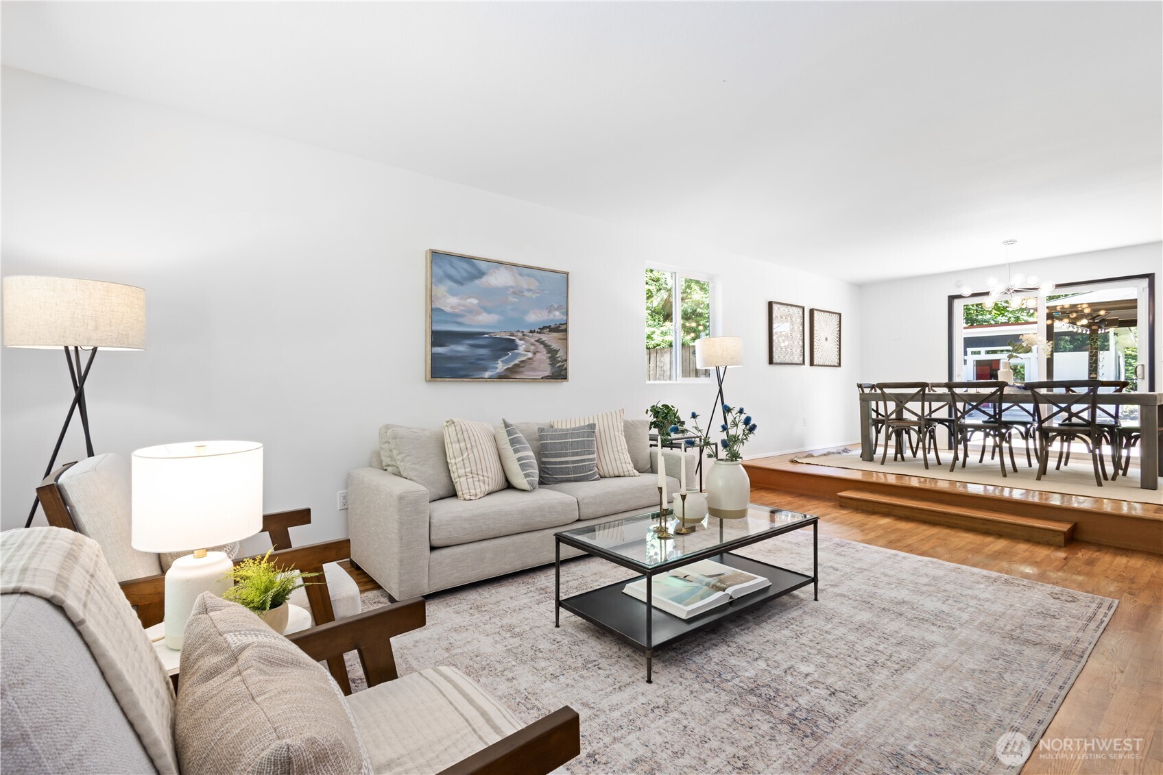 Perfect for entertaining, the formal living and dining rooms offer a more sophisticated setting for special occasions.