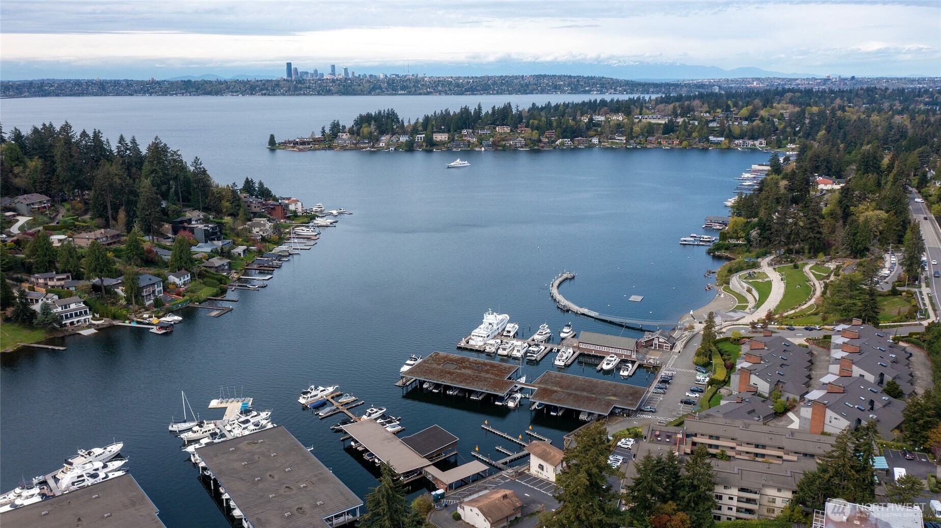 Bellevue’s new Waterfront Park is just a few blocks away, offering scenic beauty and outdoor recreation.