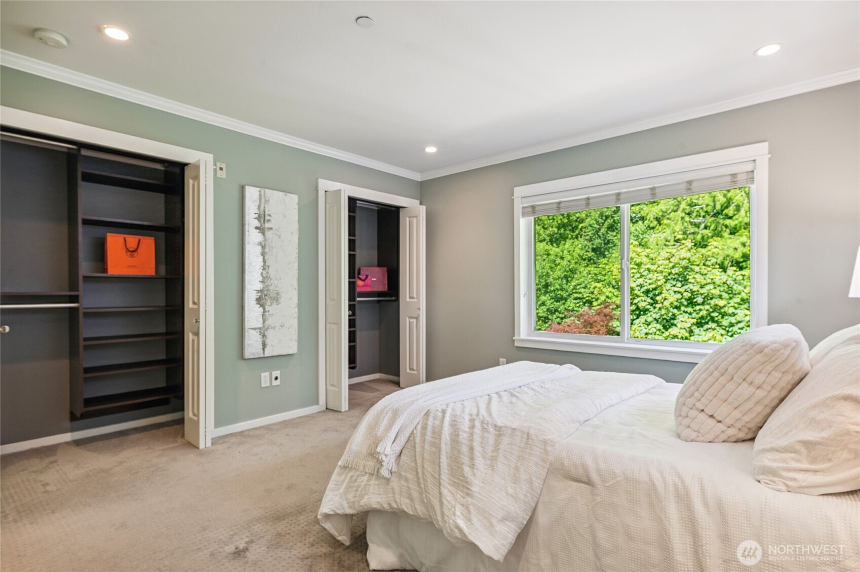 California Closets add custom storage and organization.