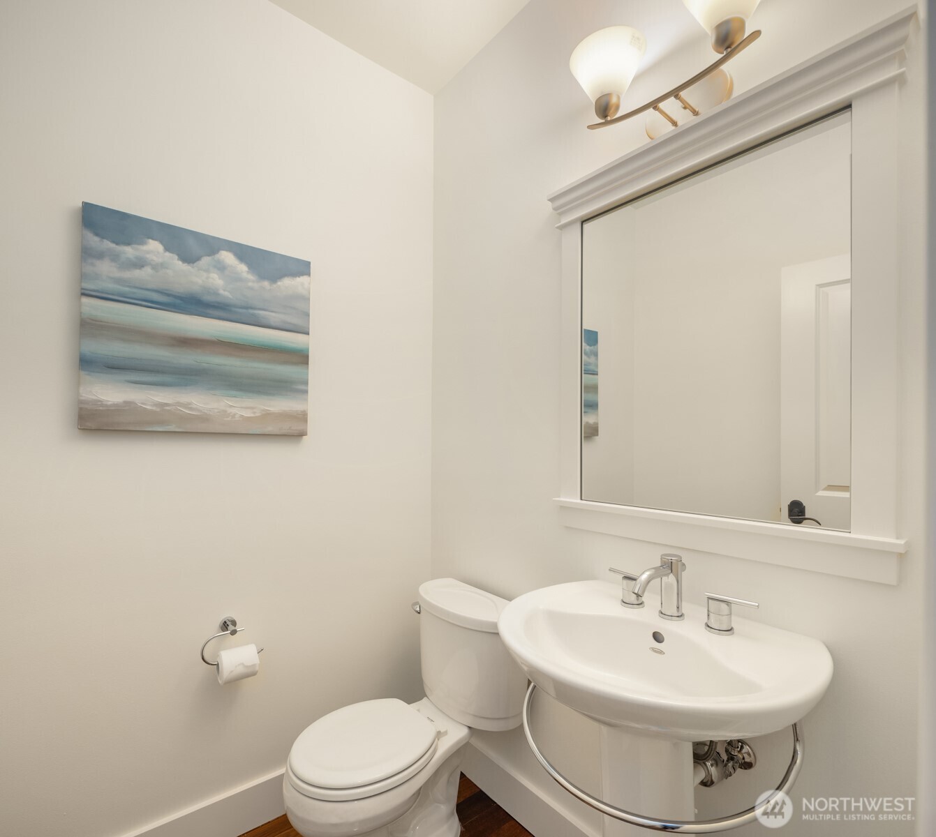 Half bath on main.