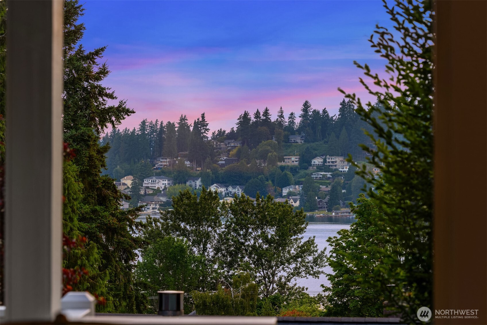 Lake Washington from the upper deck.