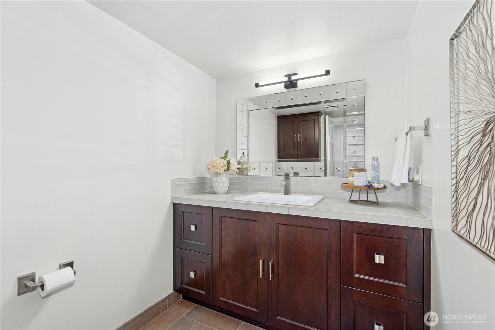 1/2 bath on main level