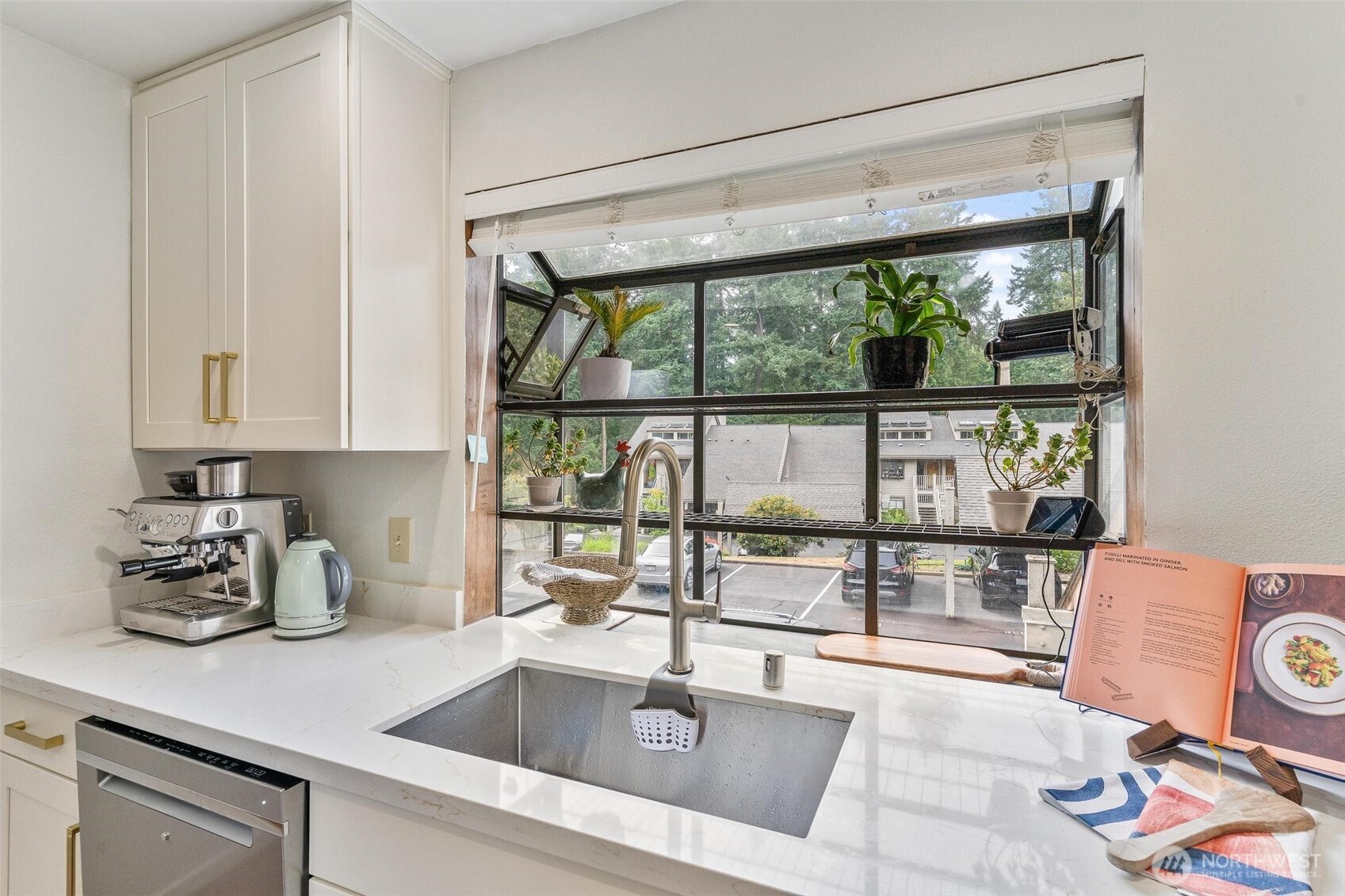 Remodeled Kitchen, Quartz Counter Tops