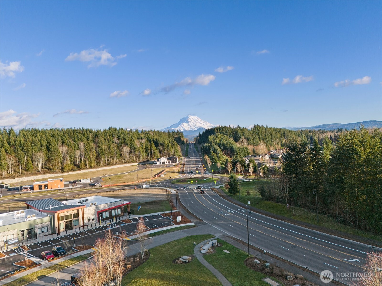 Excellent location with privacy & treelined backdrop.