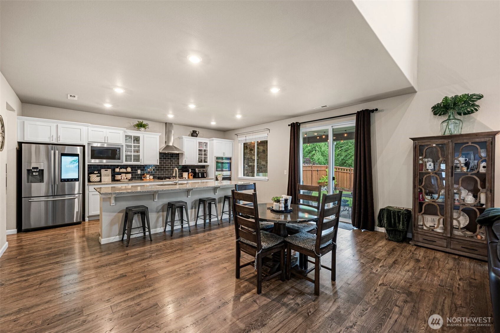 Extensive LVP flooring throughout main floor.