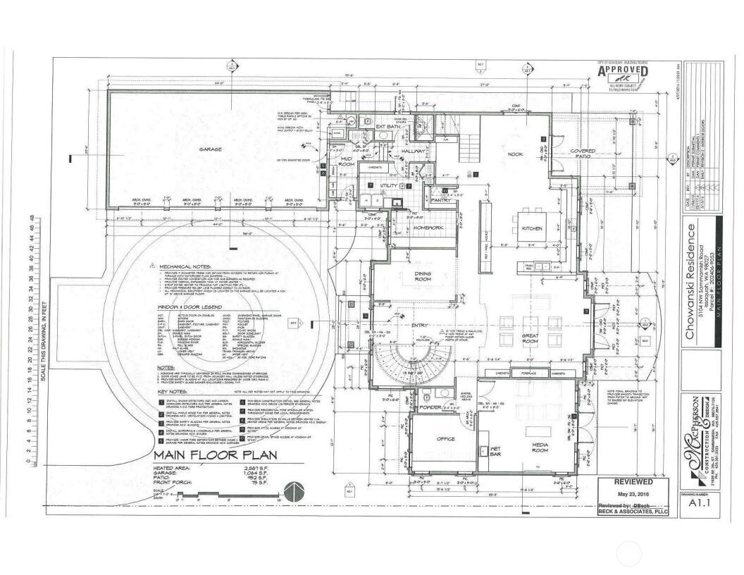 Expired building design-Main floor